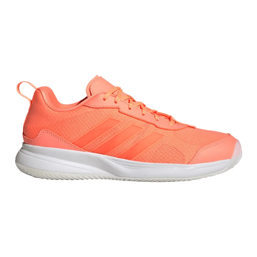 adidas Avaflash Sandplatzschuh Damen - orange, weiß