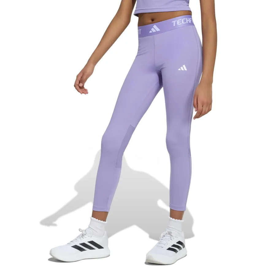 adidas 7/8 Tight Kinder - flieder, weiß
