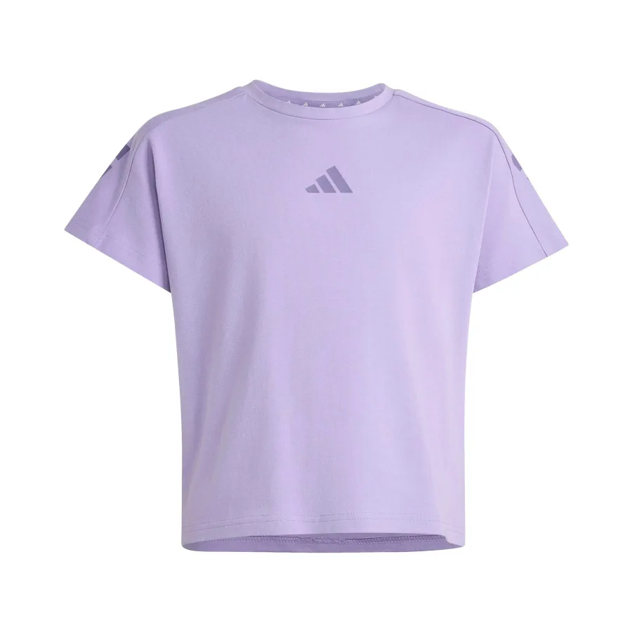 adidas Future Icons 3Stripes T-Shirt Kinder - flieder