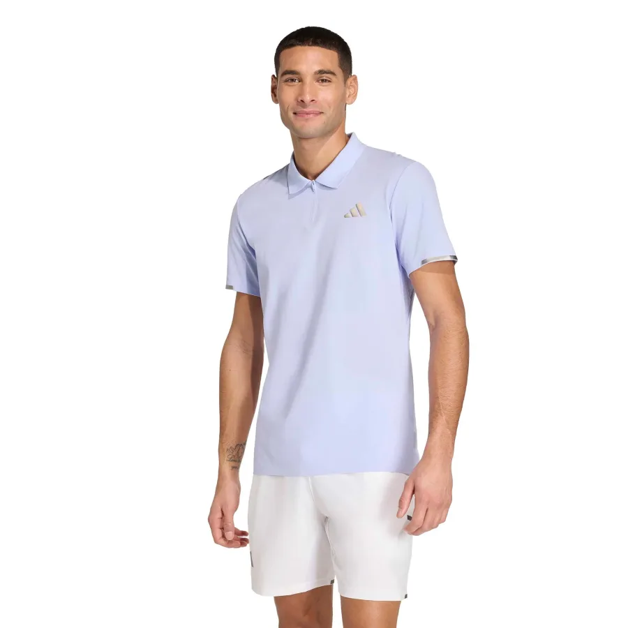 adidas Freelift Pro Polo Herren - flieder, silber