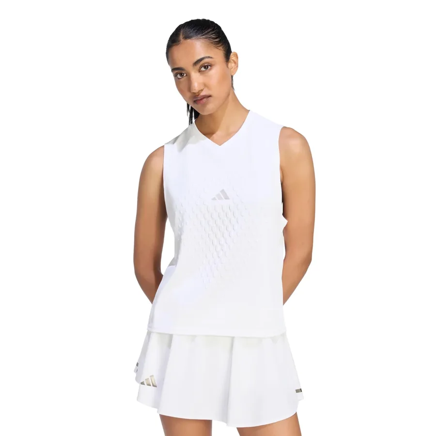adidas 3D Pro Tank-Top Damen - weiß