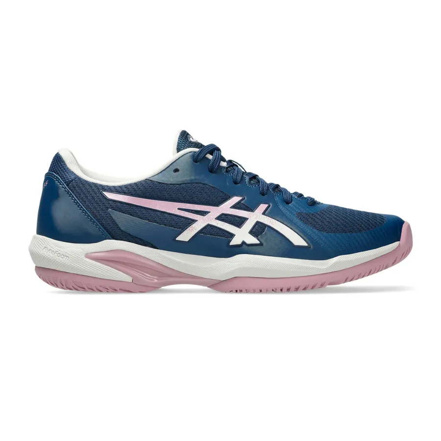 ASICS Solution Swift FF 2 Allcourtschuh Damen - dunkelblau, flieder