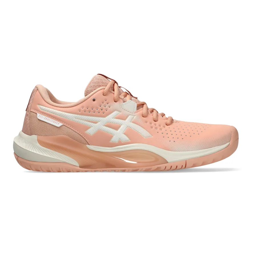 ASICS Gel-Challenger 15 Allcourtschuh Damen - apricot, weiß