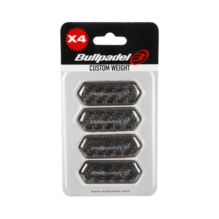 Bullpadel Protector Custom (4x3 gr.) Bleiband - schwarz