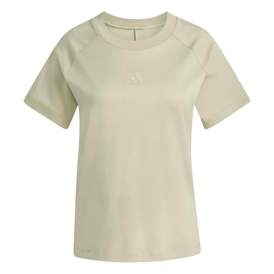 adidas Regular T-Shirt Damen - beige