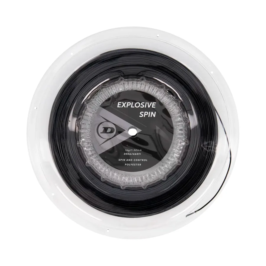 Dunlop Explosive Spin Saitenrolle -schwarz