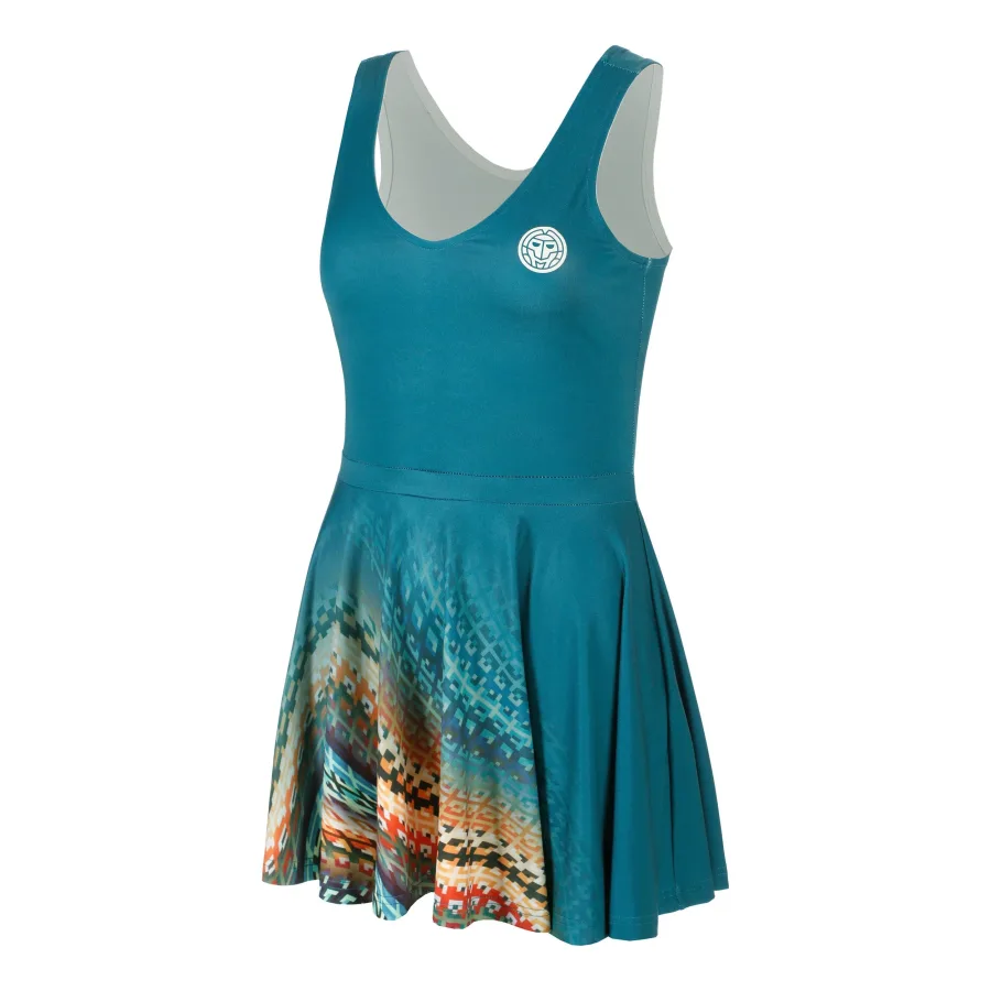 BIDI BADU Komodo Kleid Damen-Petrol