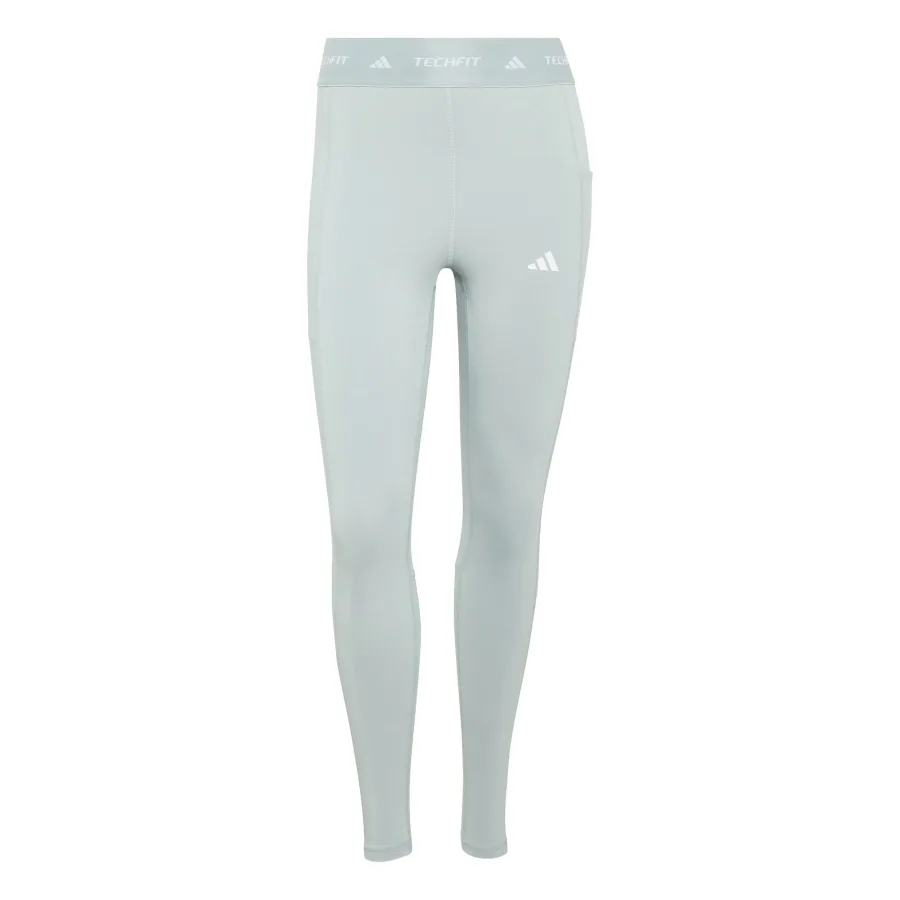 adidas TECHFIT Stash Pocket Tight Damen-salbei