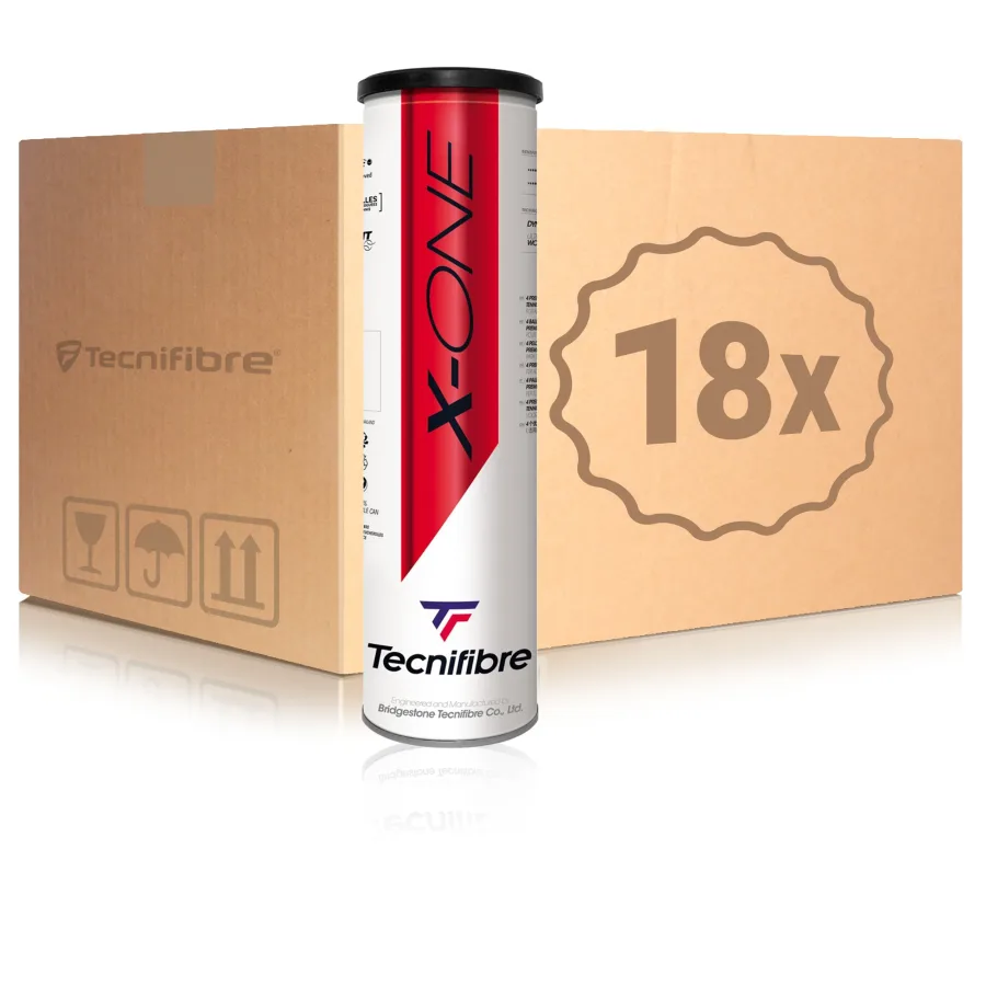 Tecnifibre Tecnifibre 18x 4er Dose X - One im Karton