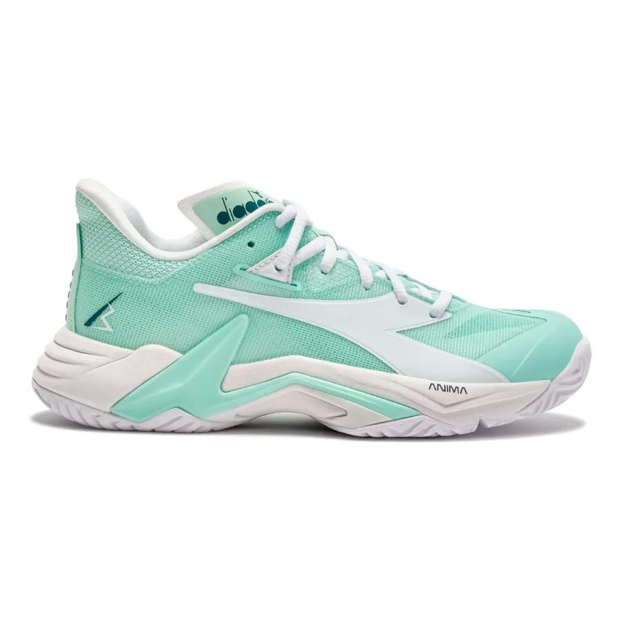 Diadora B.Icon 3 Allcourtschuh Damen-grün, weiß