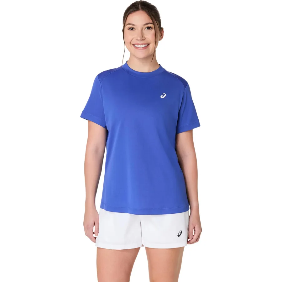 ASICS Court T-Shirt Damen - blau, blau