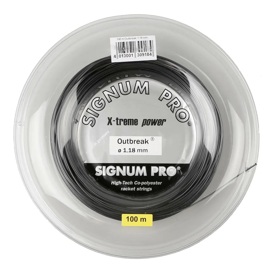 Signum Pro Outbreak Saitenrolle 100m-Anthrazit