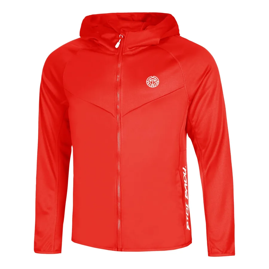 BIDI BADU Crew Hood Trainingsjacke Herren-Rot