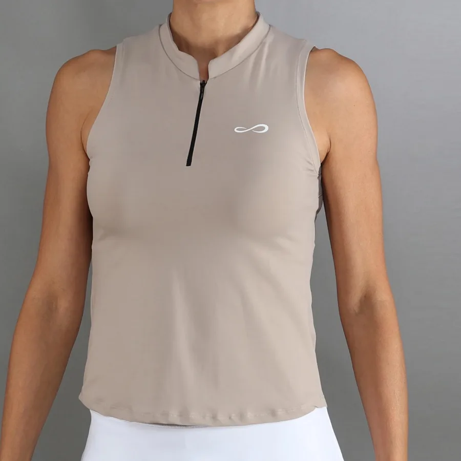 Endless Glam Tank-Top Damen-beige