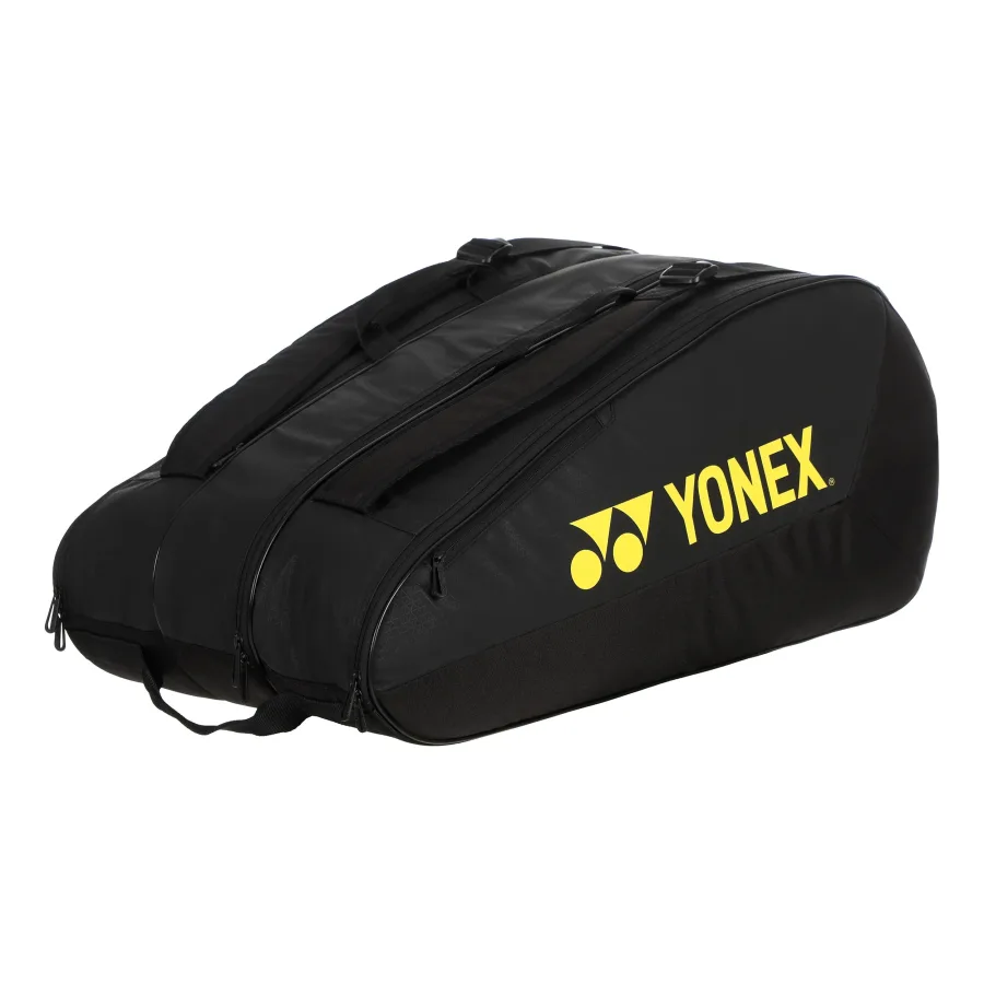Yonex Team Racquet Bag Schlägertasche 12er-Schwarz,Gelb