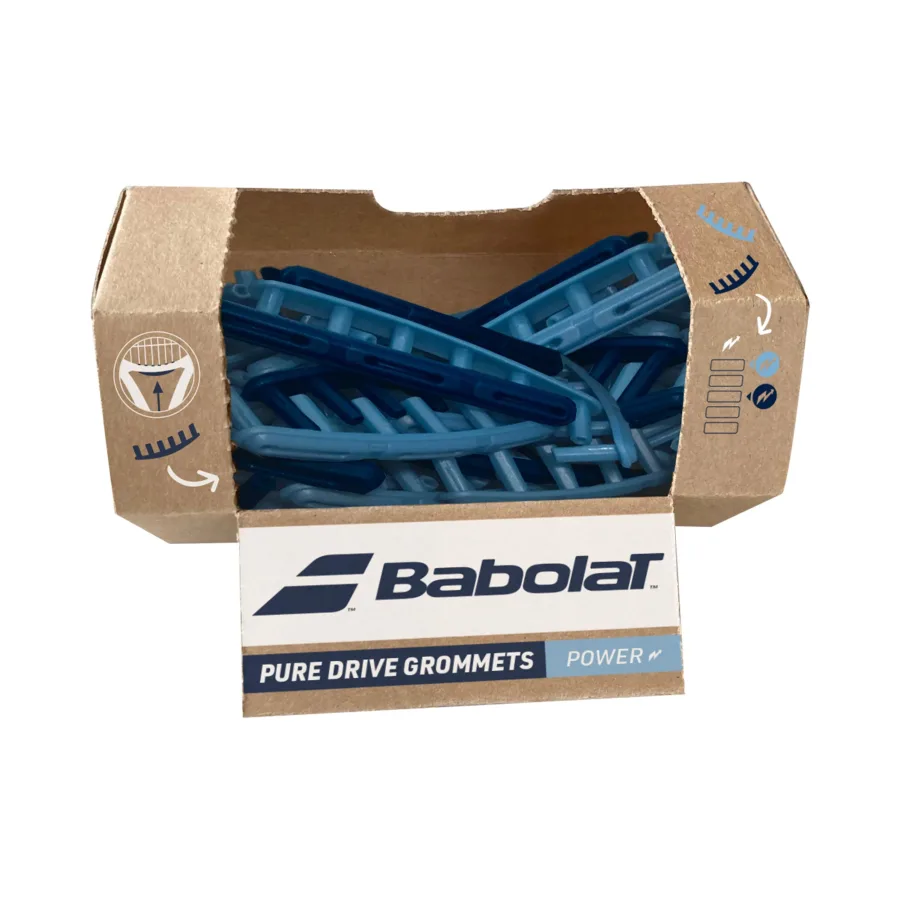 Babolat Grommets Ösenbandset 24er Pack - blau