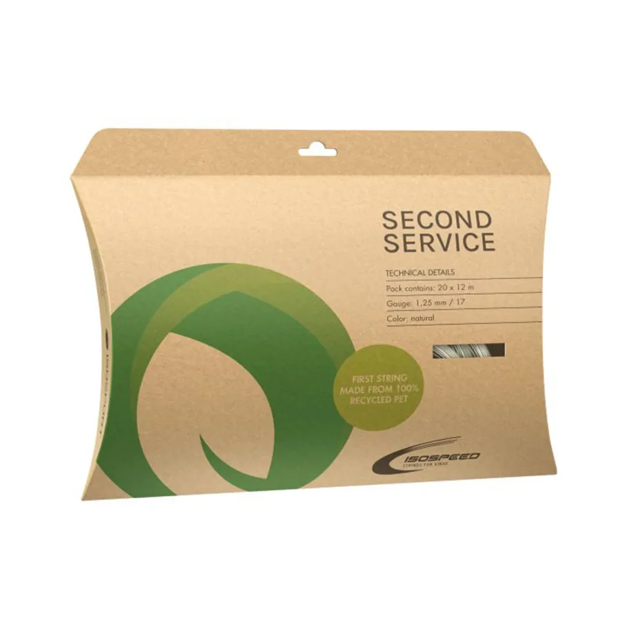 Isospeed Second Service Bigpack 20 X12 M Saitenrolle-Nude