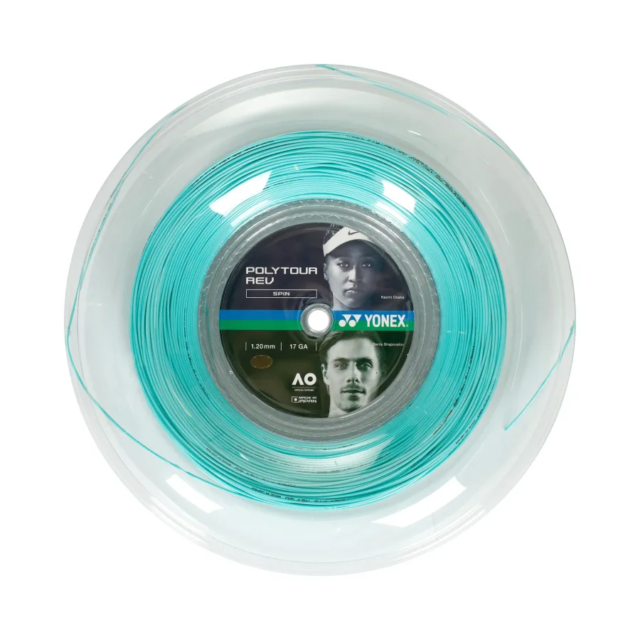 Yonex Poly Tour Rev Saitenrolle 200m-Mint