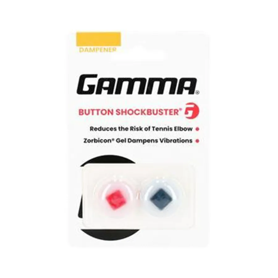 Gamma Button Shockbuster Dämpfer-Rot,Schwarz