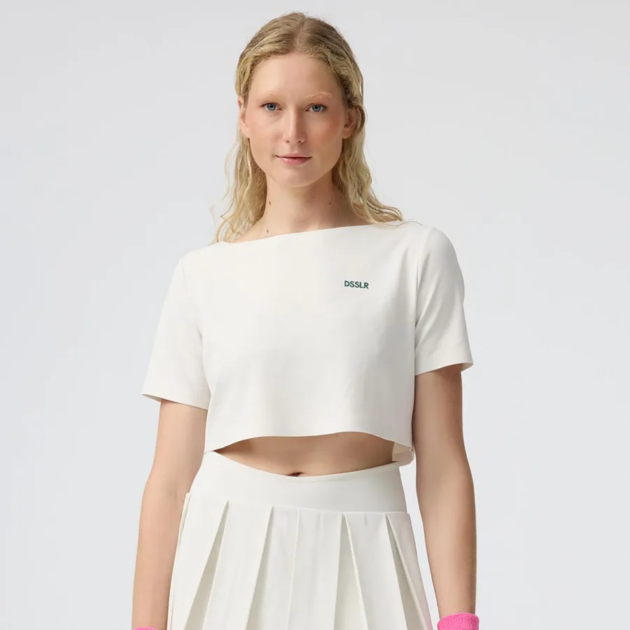 DSSLR Top Layer T-Shirt Damen-Creme