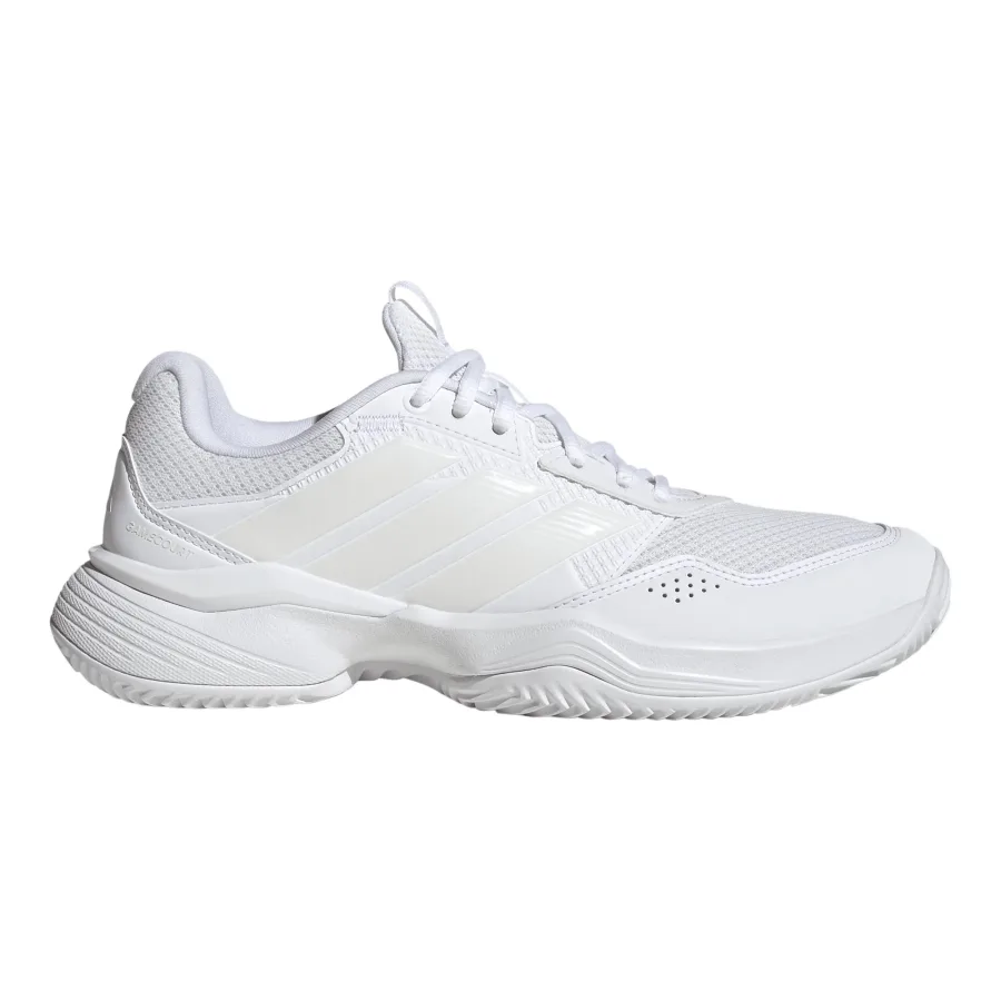 adidas GameCourt 3 Sandplatzschuh Damen - weiß, creme