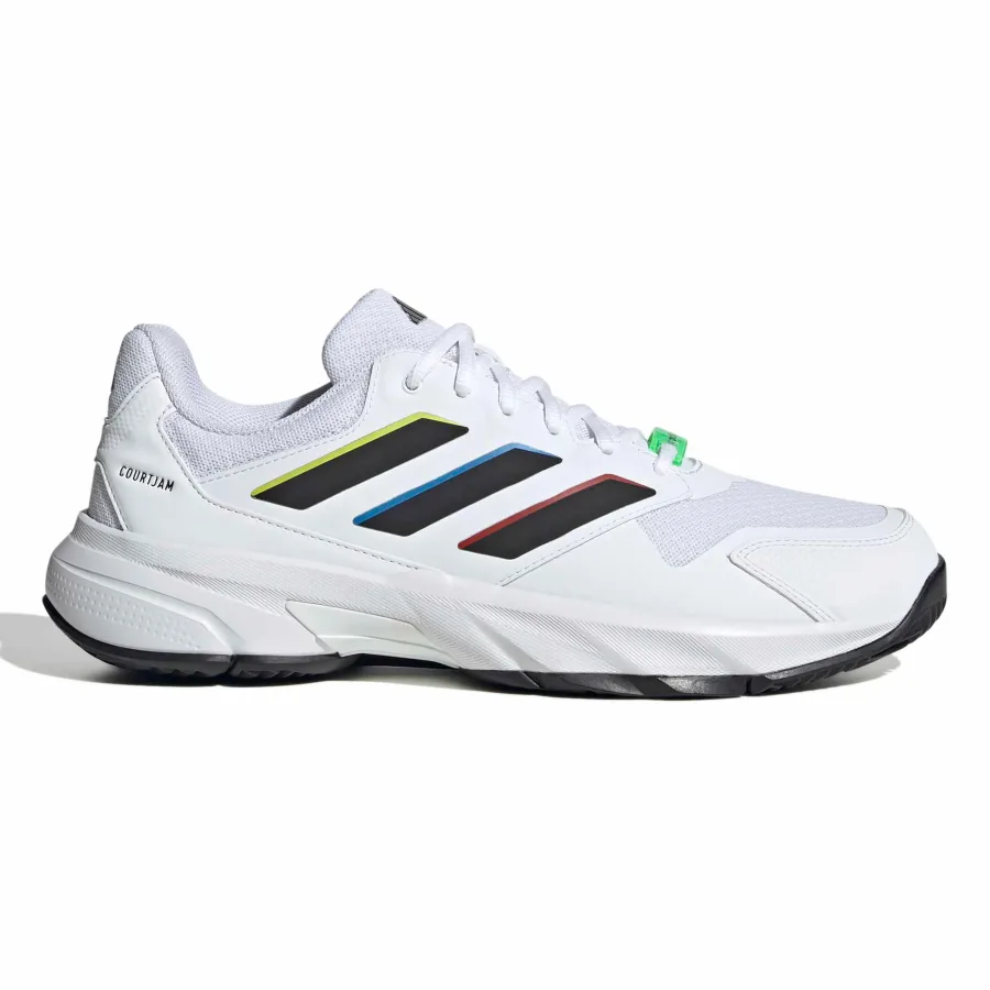 adidas CourtJam Control 3 Allcourtschuh Herren - offwhite, mehrfarbig