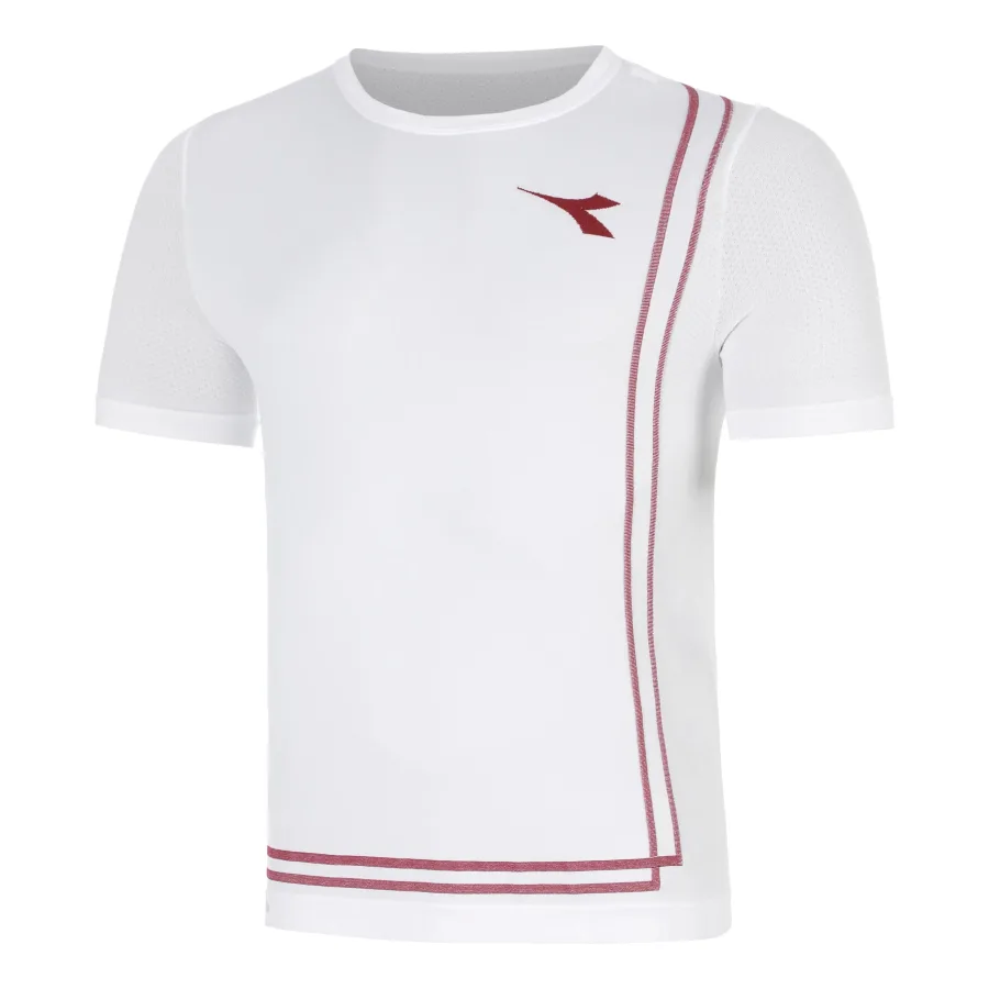 Diadora Match made in Italy T-Shirt Herren - weiß