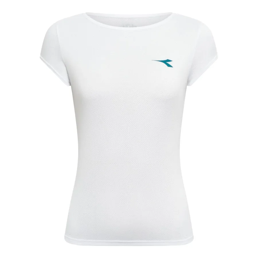 Diadora Court T-Shirt Damen-weiß