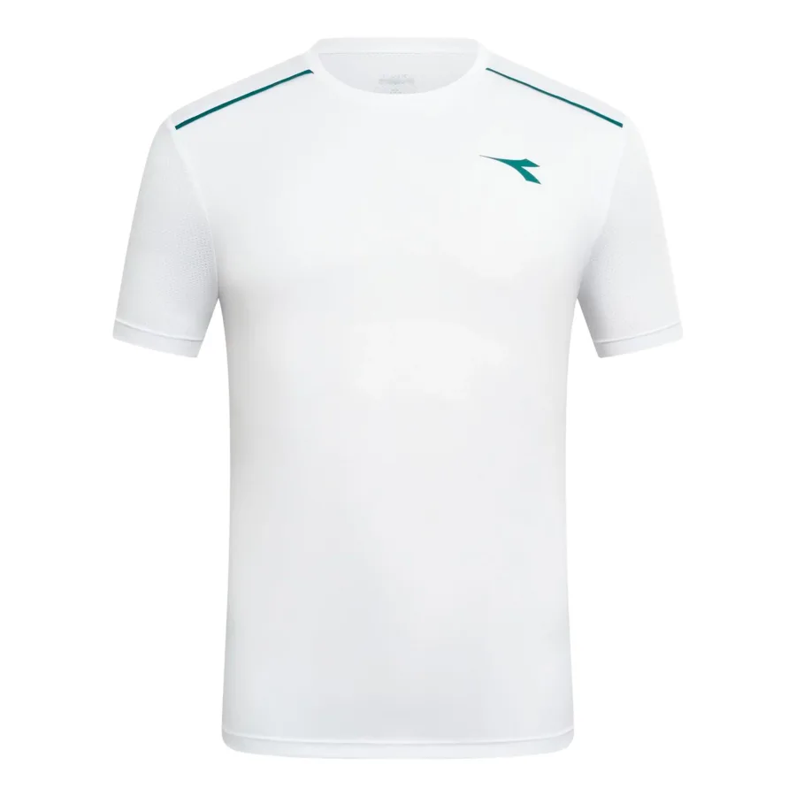 Diadora Court T-Shirt Herren-weiß