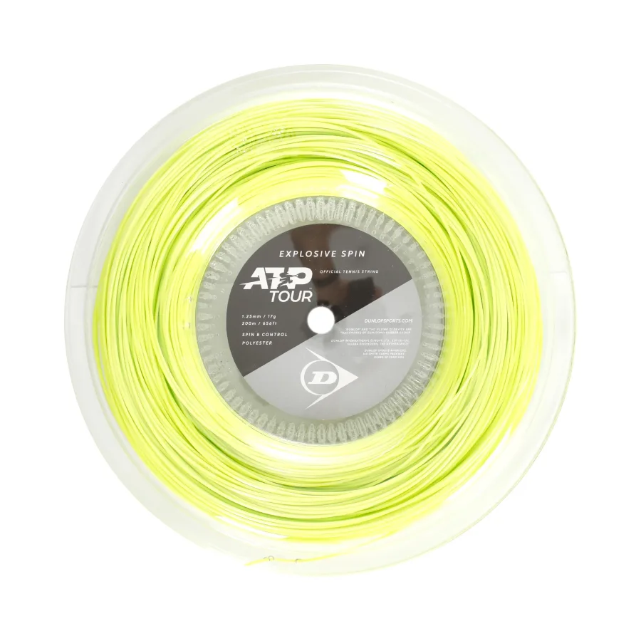Dunlop Explosive Spin Saitenrolle 200m - gelb