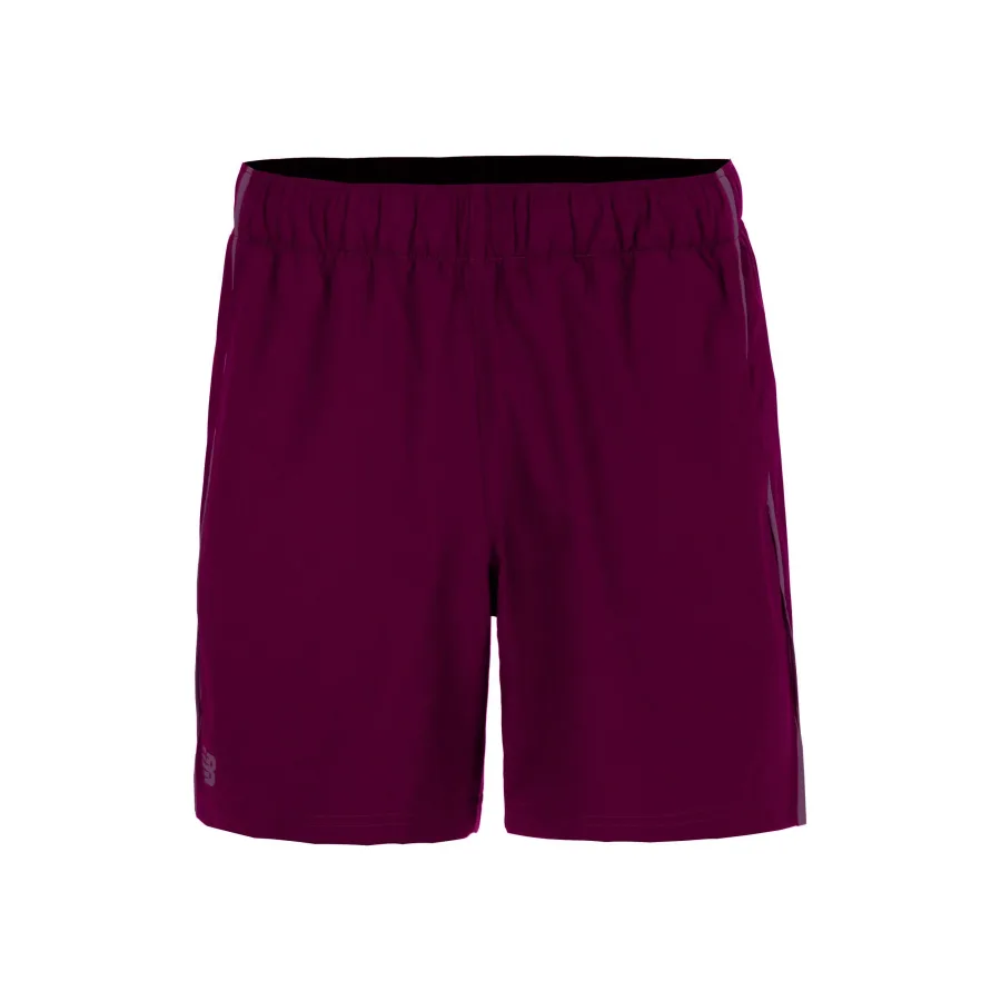 New Balance Tournament Shorts Herren - weinrot