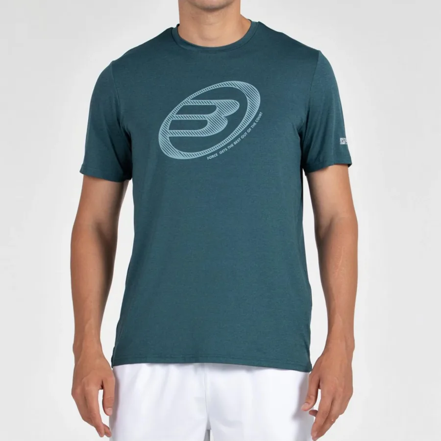 Bullpadel Lande T-Shirt Herren-Dunkelgrün