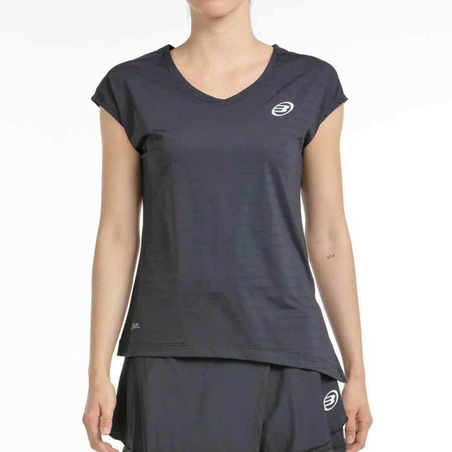 Bullpadel Adoros T-Shirt Damen-Schwarz