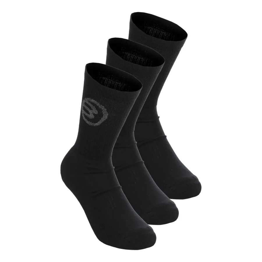 Bullpadel BP262 (PACK DE 3) Sportsocken Unisex - schwarz