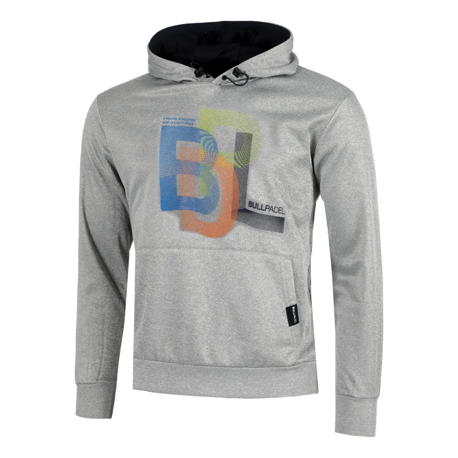Bullpadel Gondo Hoody Herren-Grau