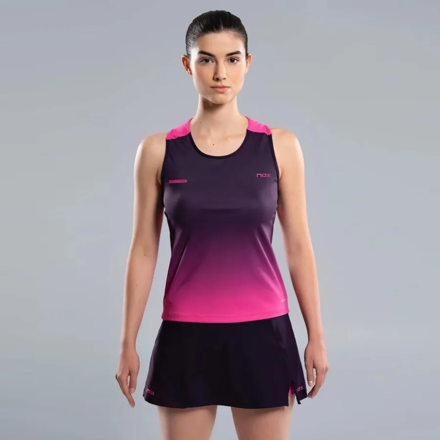 NOX Pro Tank-Top Damen-pink,schwarz