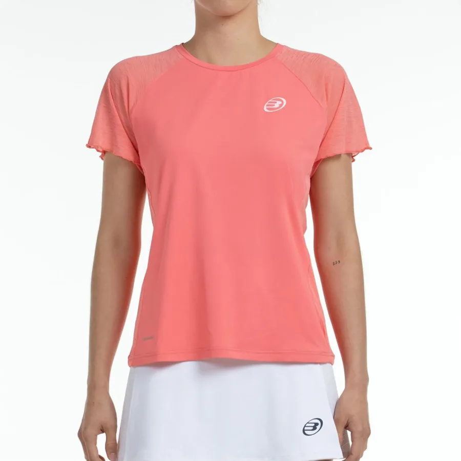 Bullpadel Dedale T-Shirt Damen-Koralle