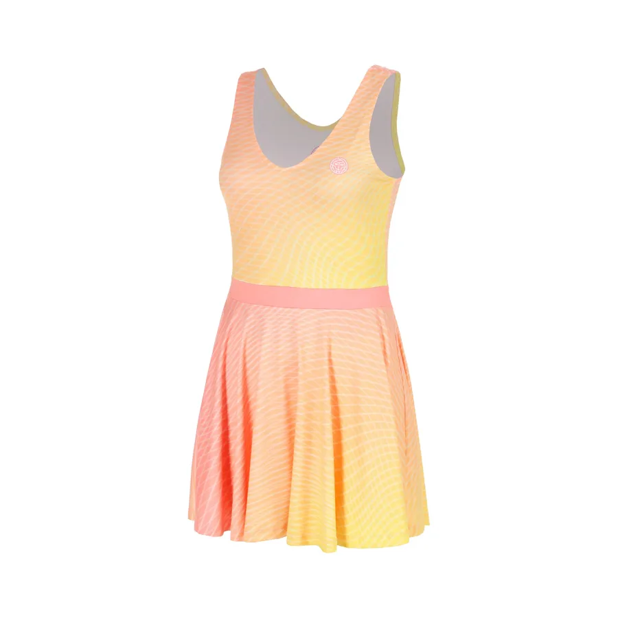 BIDI BADU Out of Control Kleid Mädchen-pink, neongelb