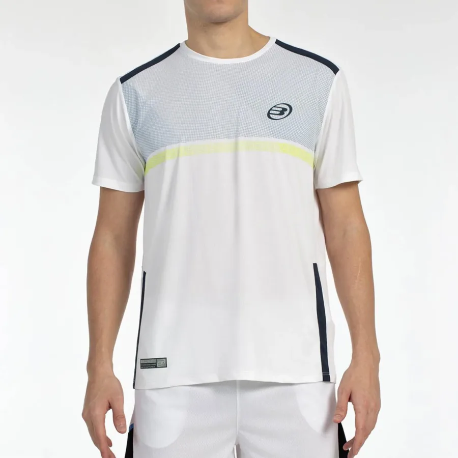 Bullpadel Bilao T-Shirt Herren-Weiß,Hellblau