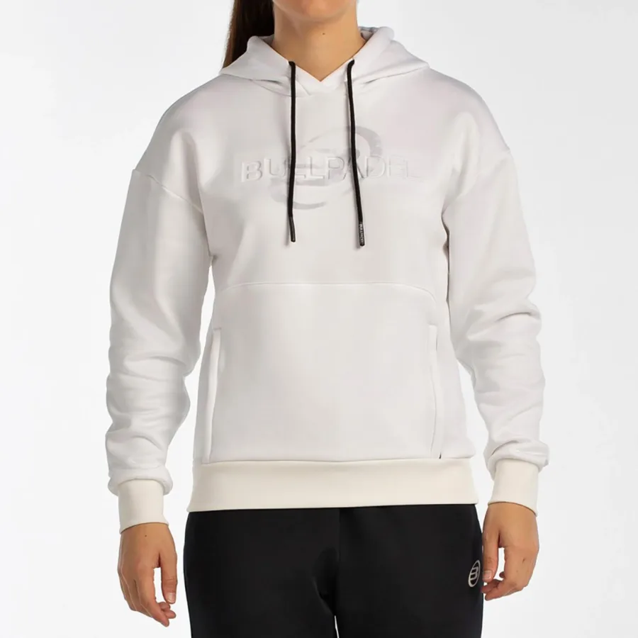 Bullpadel Befas Hoody Damen-Weiß