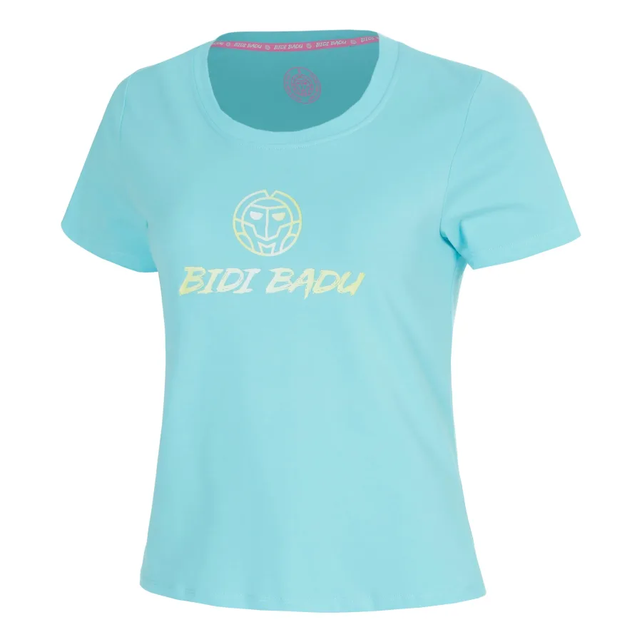 BIDI BADU Out of Control Logo T-Shirt Damen-blau