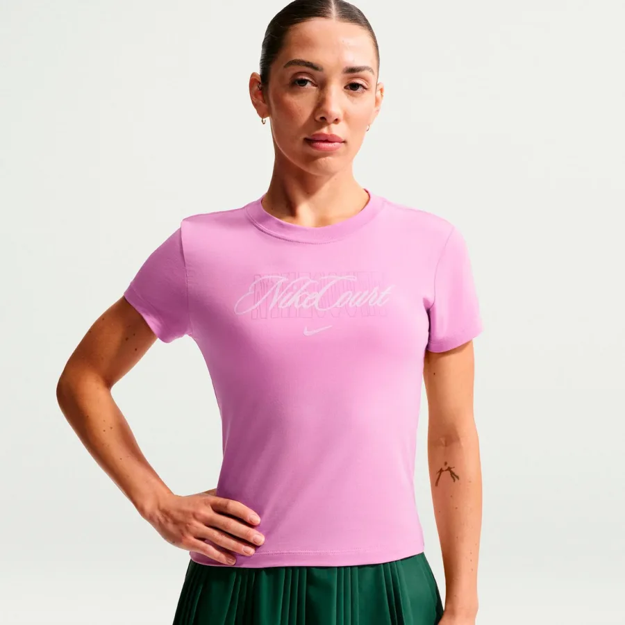 Nike Heritage T-Shirt Damen - violett