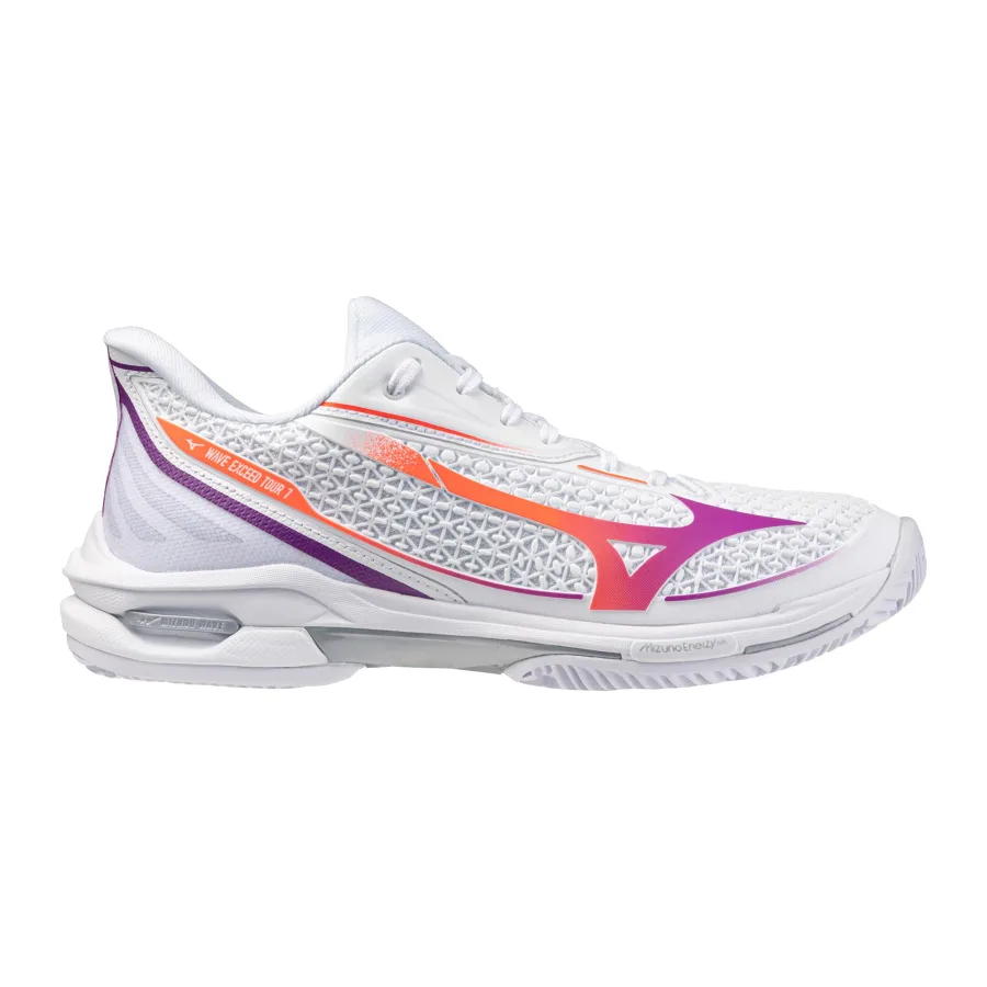 Mizuno Wave Exceed Tour 7 Sandplatzschuh Damen - weiß, lila