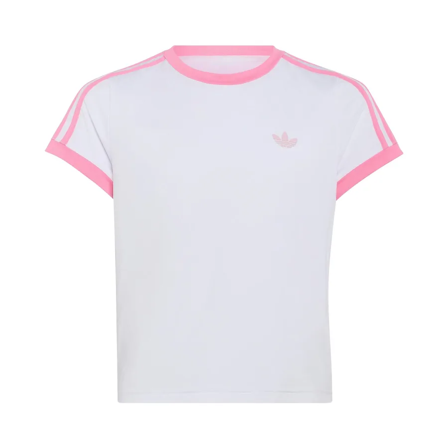 adidas Classics T-Shirt Kinder - weiß, rosa