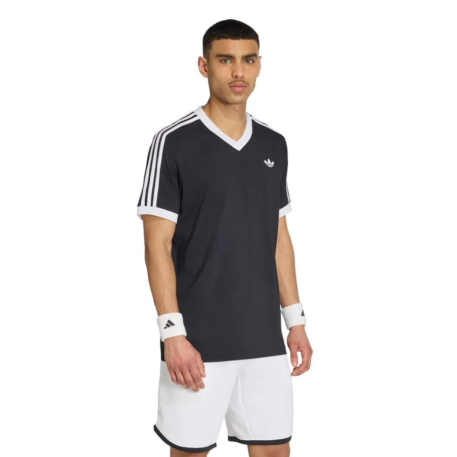 adidas Classics T-Shirt Herren - schwarz, weiß