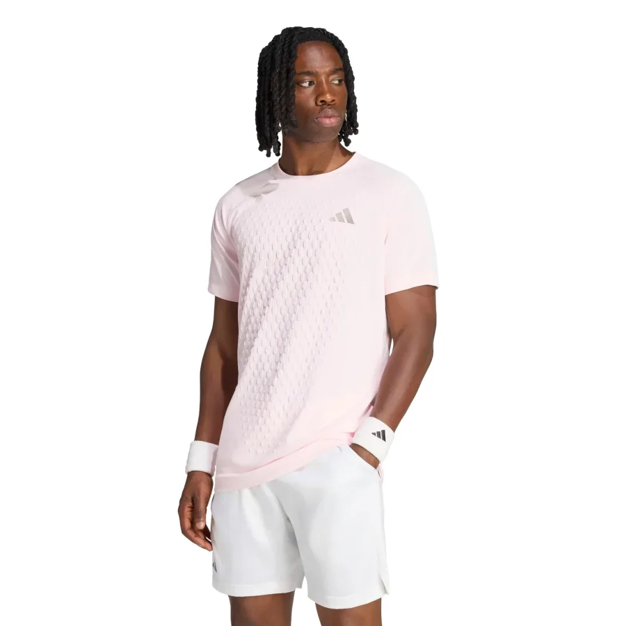 adidas 3D Freelift Pro T-Shirt Herren - pastellrosa