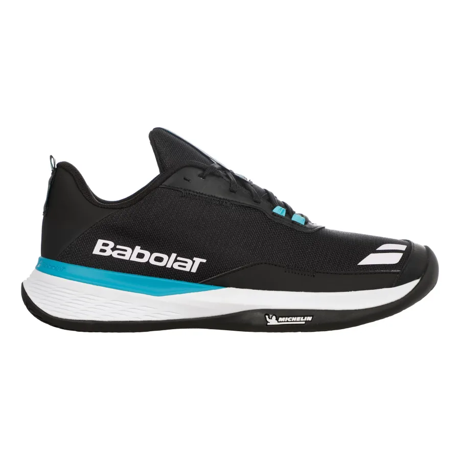 Babolat SFX EVO Sandplatzschuh Herren - schwarz, hellblau