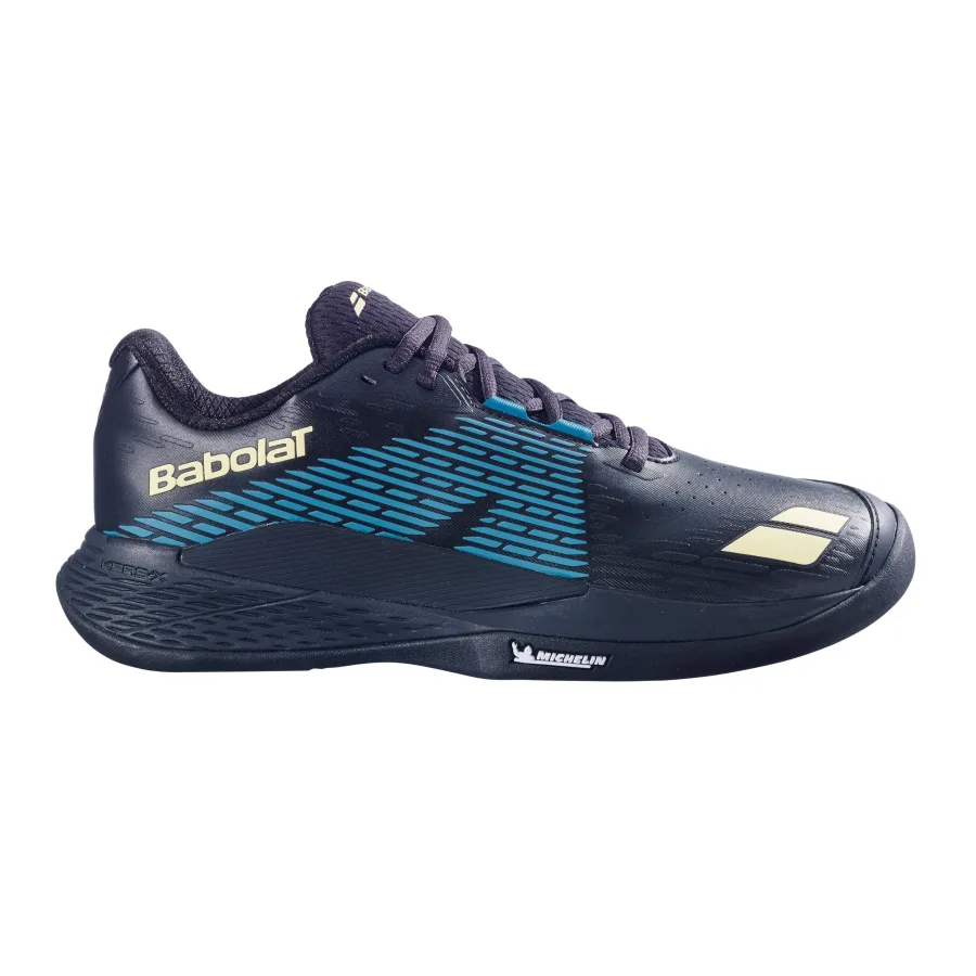 Babolat Propulse Storm Sandplatzschuh Herren - schwarz, dunkelblau