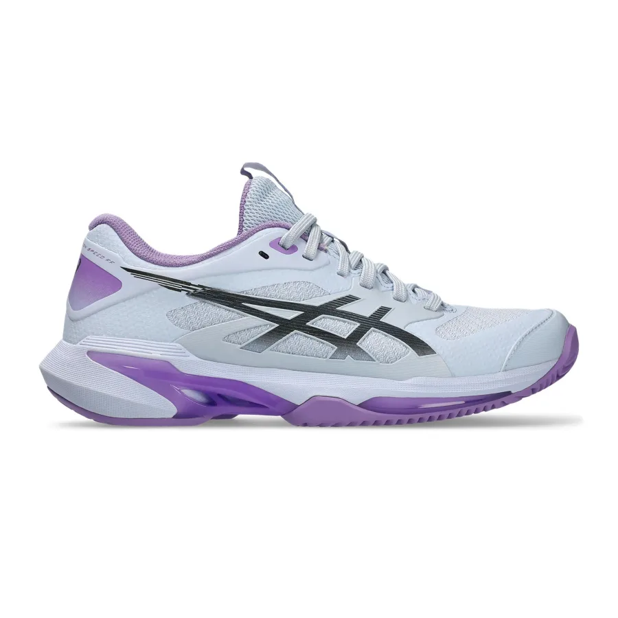 ASICS Solution Speed FF 4 Night Energy Sandplatzschuh Damen - hellblau, flieder