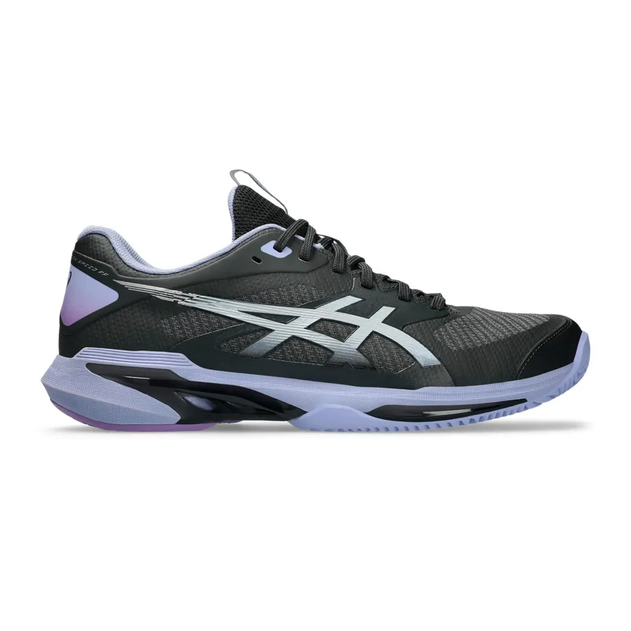 ASICS Solution Speed FF 4 Night Energy Sandplatzschuh Herren - dunkelgrau, flieder